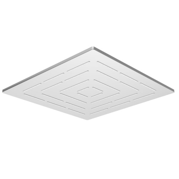 Square Shape Maze Overhead Shower - Chrome