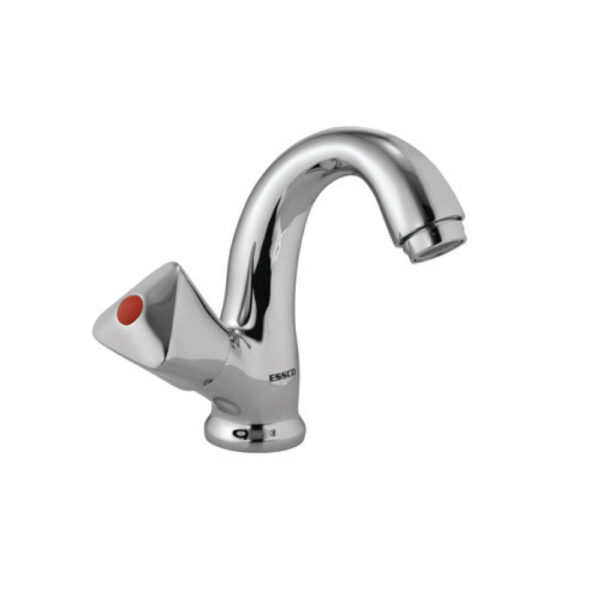SWAN NECK TAP WITH LEFT HAND OPERATING